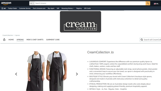 Amazon stocks Cream Collection