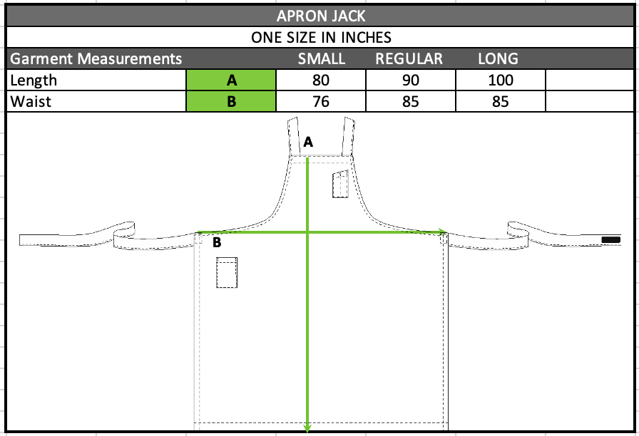 Apron Jack - Hospitality and Retail Apron